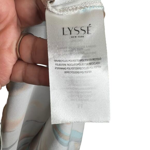 Lysse Sand Castle Pull On Shirt Tops Hangout Shores Size Medium - Picture 7 of 7